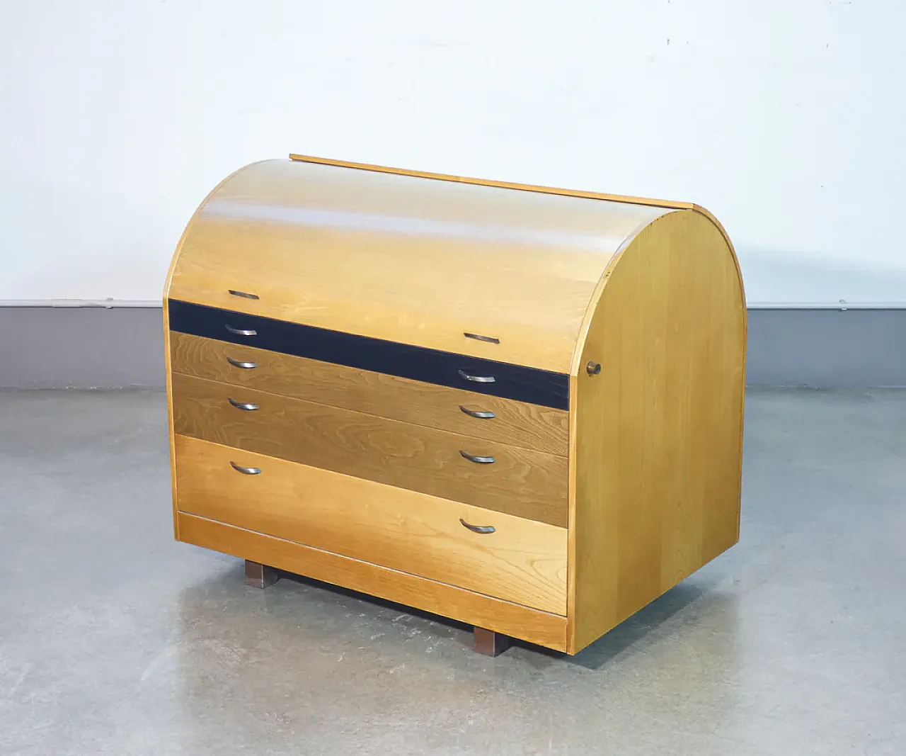 Bauletto writing desk by Giovanni Offredi for Saporiti, 1970s 2