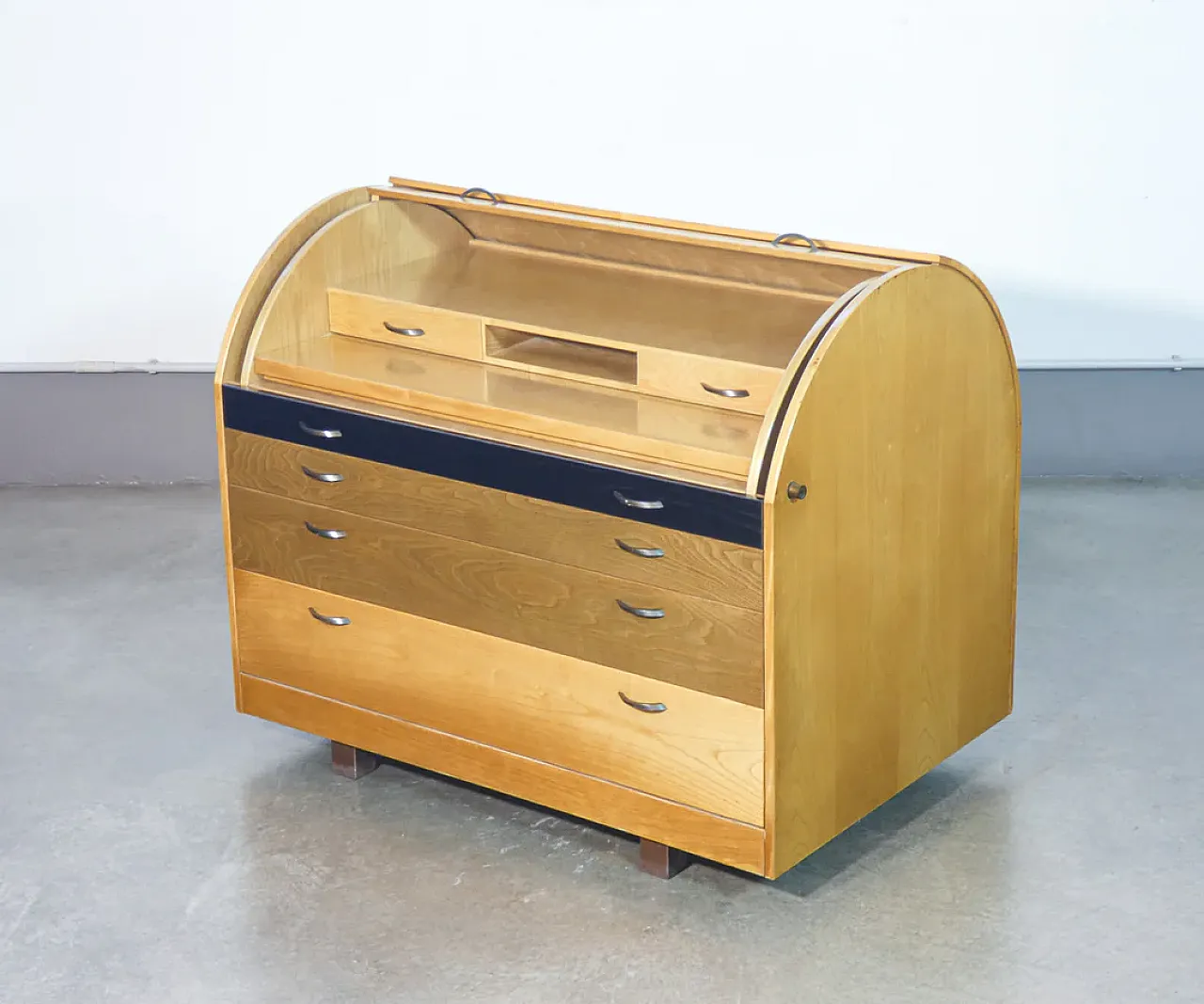 Bauletto writing desk by Giovanni Offredi for Saporiti, 1970s 3