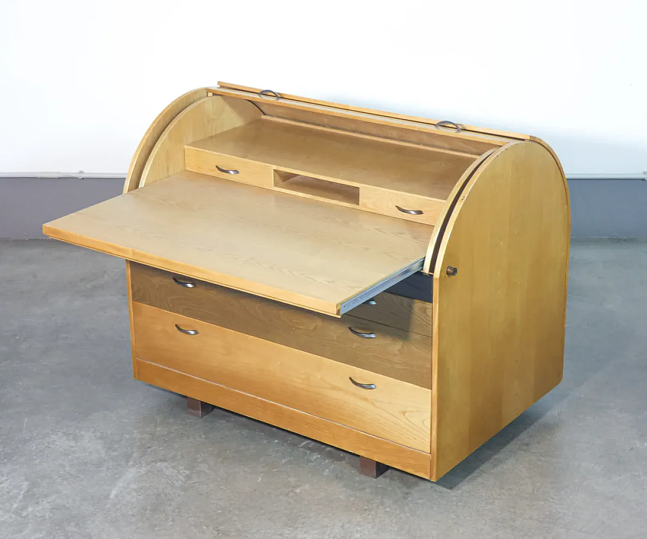 Bauletto writing desk by Giovanni Offredi for Saporiti, 1970s 4