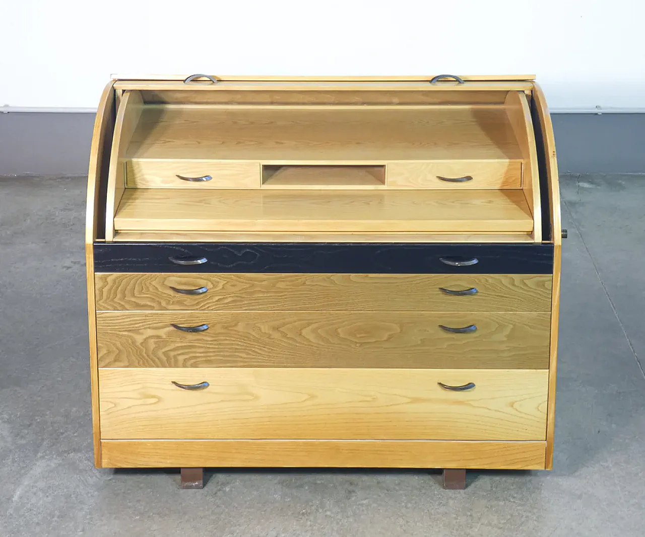 Bauletto writing desk by Giovanni Offredi for Saporiti, 1970s 6