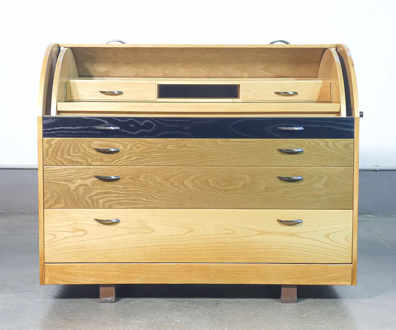 Bauletto writing desk by Giovanni Offredi for Saporiti, 1970s 7