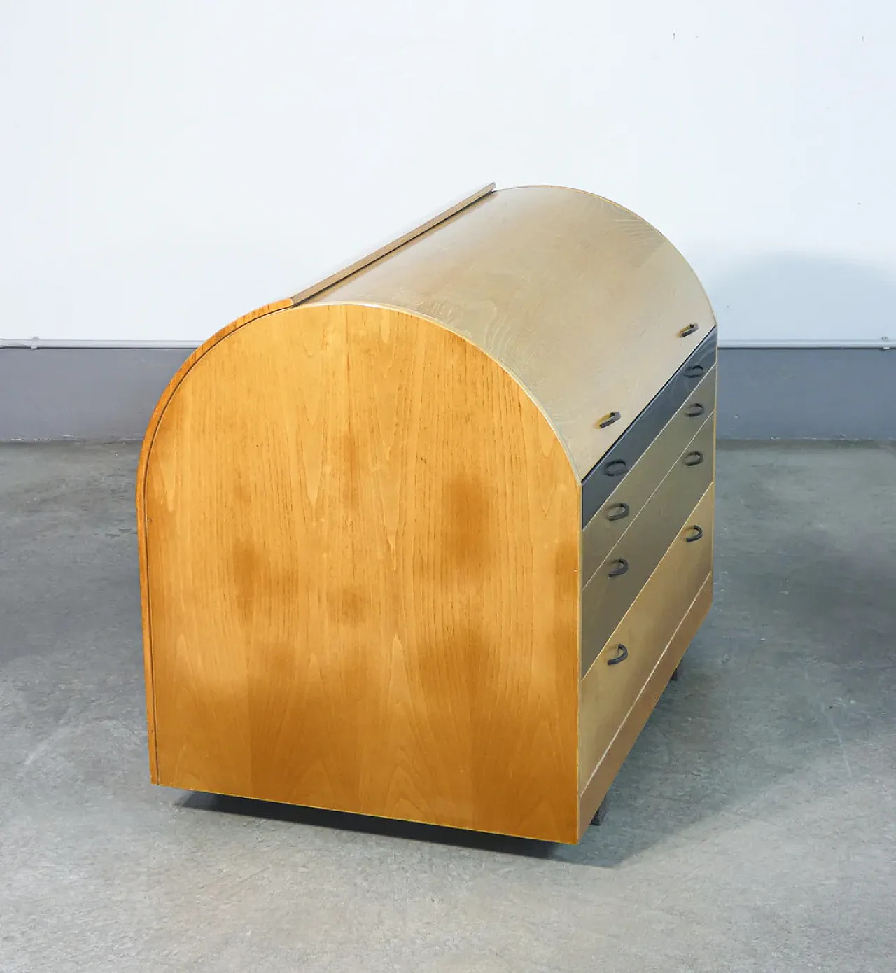 Bauletto writing desk by Giovanni Offredi for Saporiti, 1970s 10