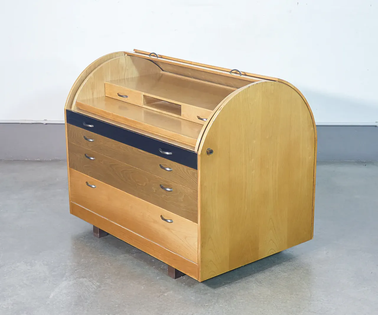 Bauletto writing desk by Giovanni Offredi for Saporiti, 1970s 13