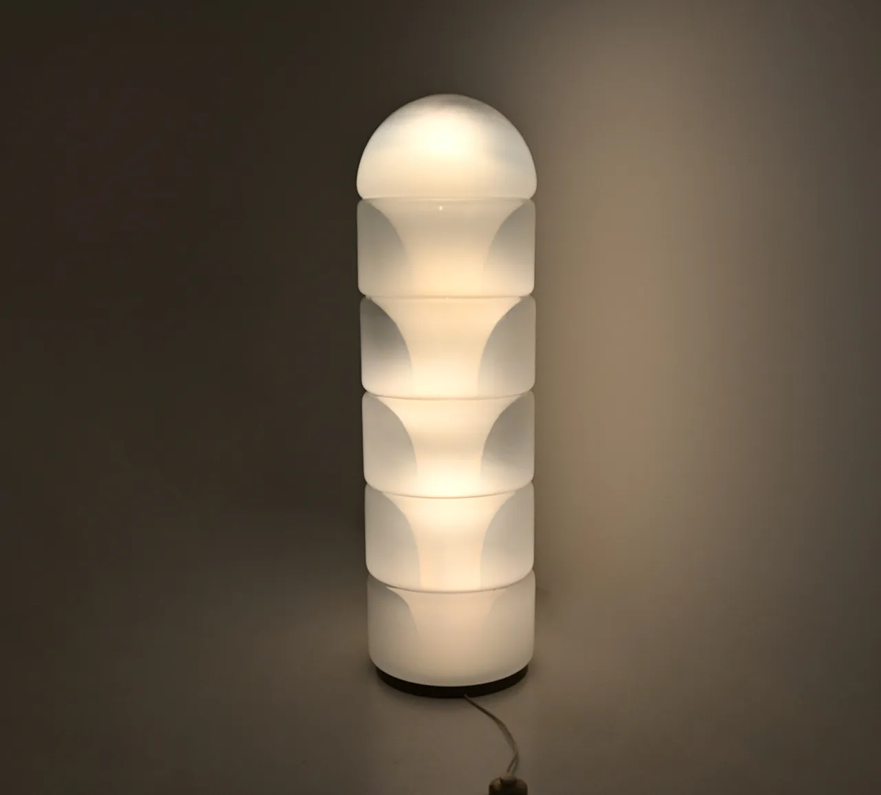 Lampada Sfumato LT316 di Carlo Nason per Mazzega, anni '70 5