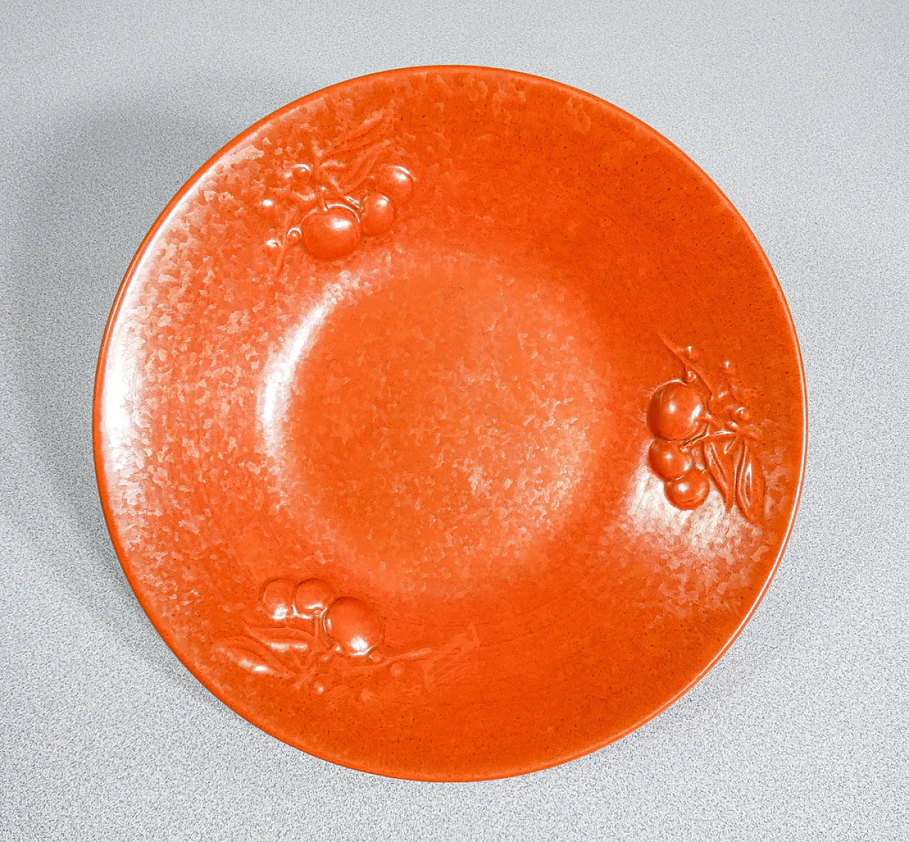Piatto in ceramica di Angelo BIANCINI per LAVENIA, anni '40 2
