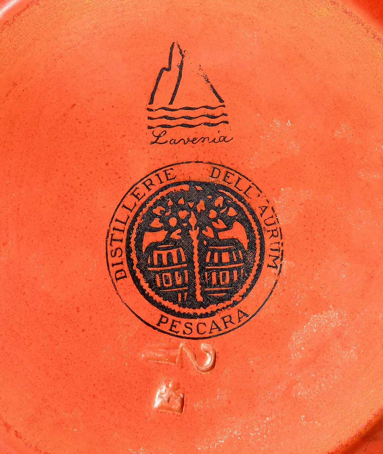 Piatto in ceramica di Angelo BIANCINI per LAVENIA, anni '40 8