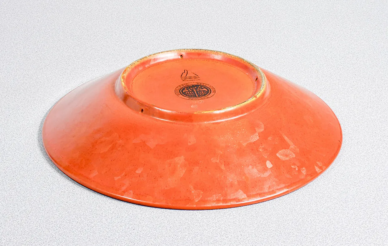 Piatto in ceramica di Angelo BIANCINI per LAVENIA, anni '40 9