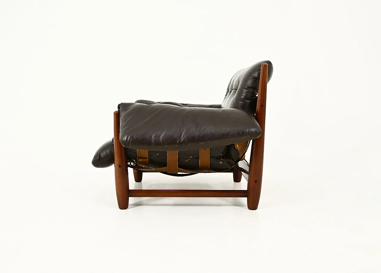 Poltrona lounge "Sheriff" di Sergio Rodrigues per ISA Bergamo, anni '60 6