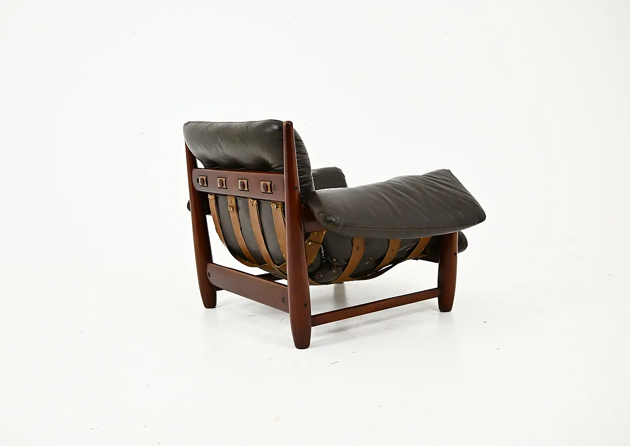 Poltrona lounge "Sheriff" di Sergio Rodrigues per ISA Bergamo, anni '60 7
