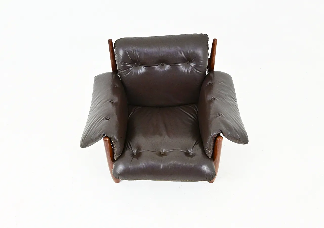 Poltrona lounge "Sheriff" di Sergio Rodrigues per ISA Bergamo, anni '60 8