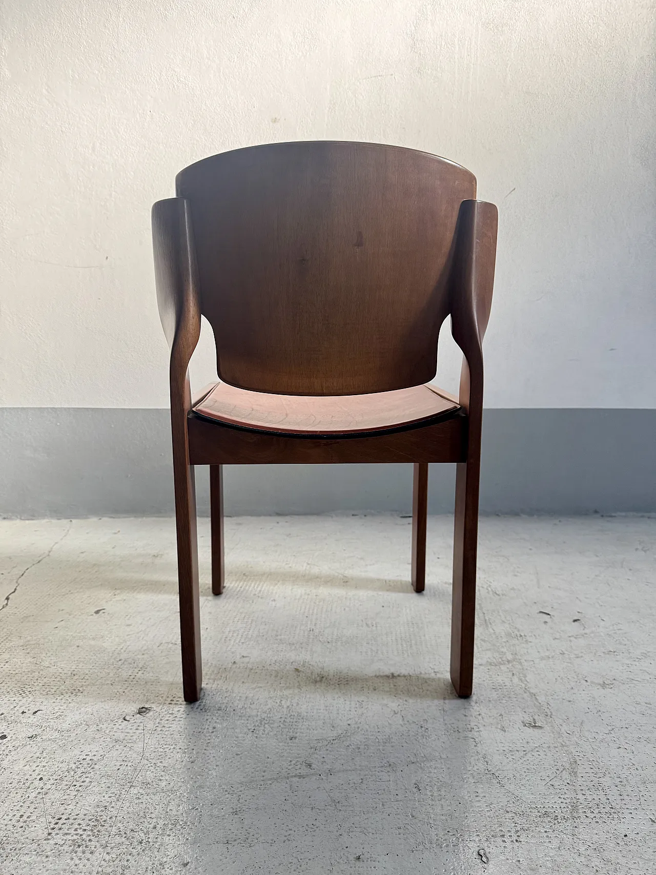 6 Model 122 Vico Magistretti chairs for Cassina, 1960s 3