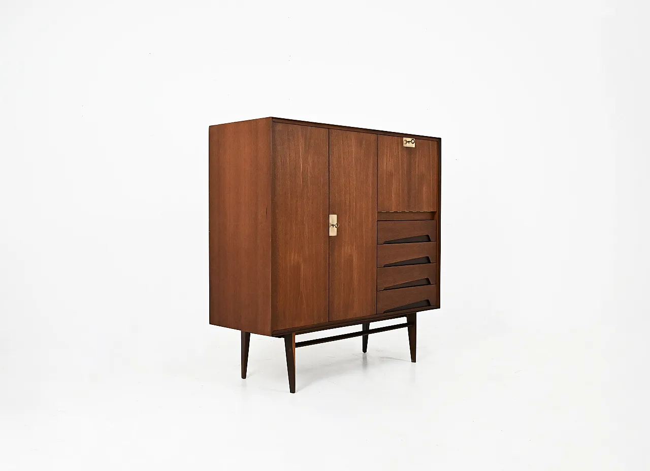 Credenza di Edmondo Palutari per Dassi Mobili Moderni, anni '60 1