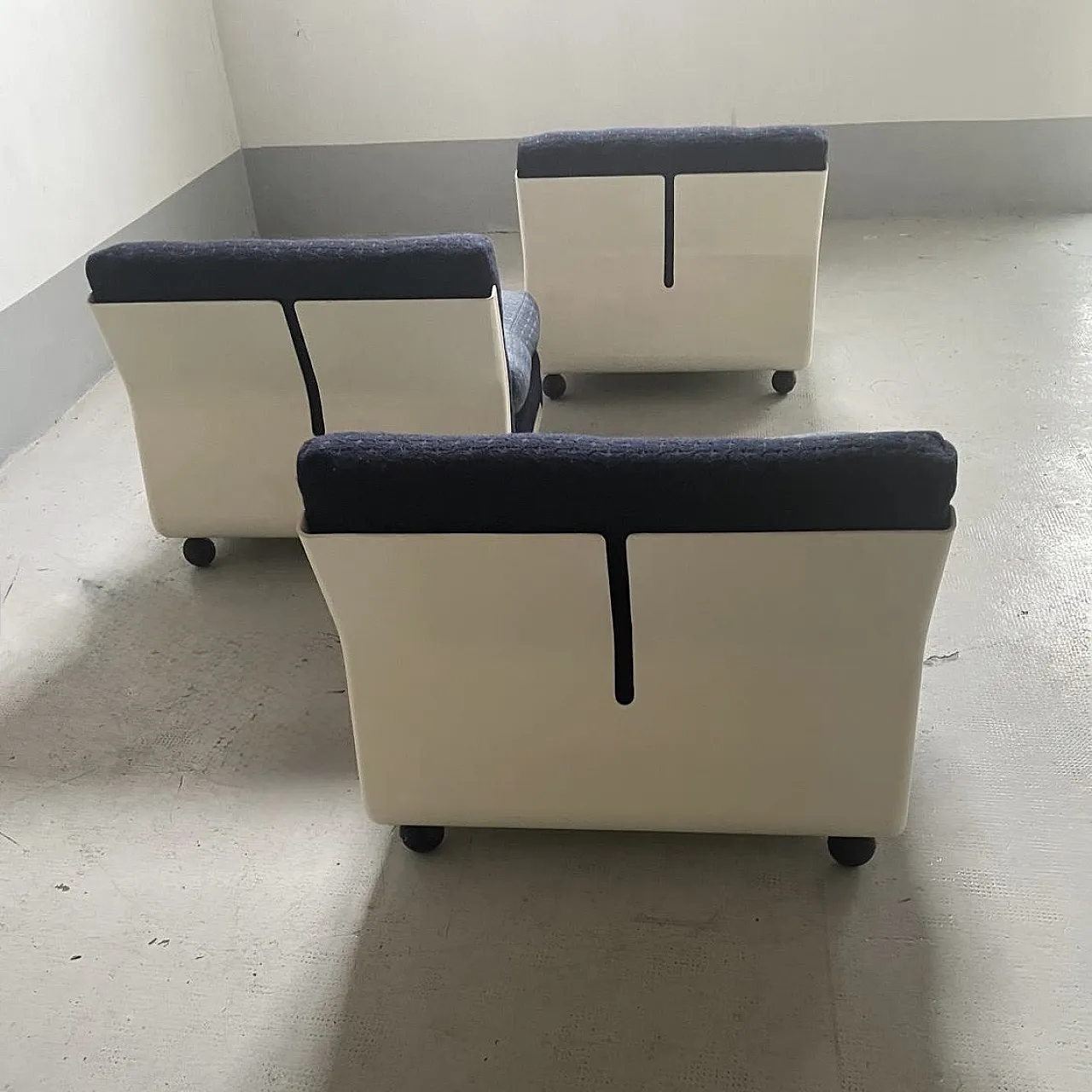 Amanta 3 elements by Mario Bellini for C&B Italia, 70s 3