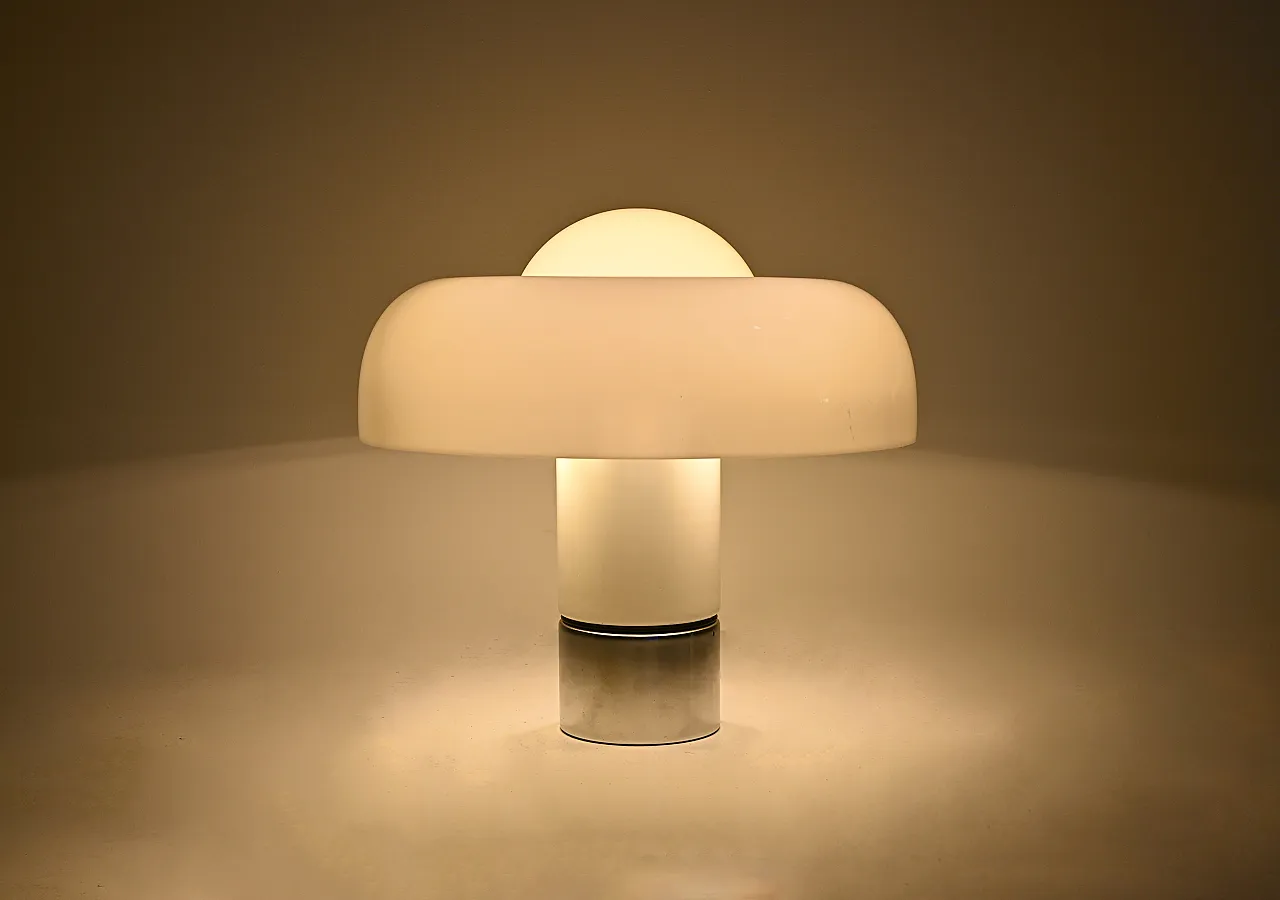 Lampada Brumbury di Luigi Massoni per Harvey Guzzini, anni '70 2
