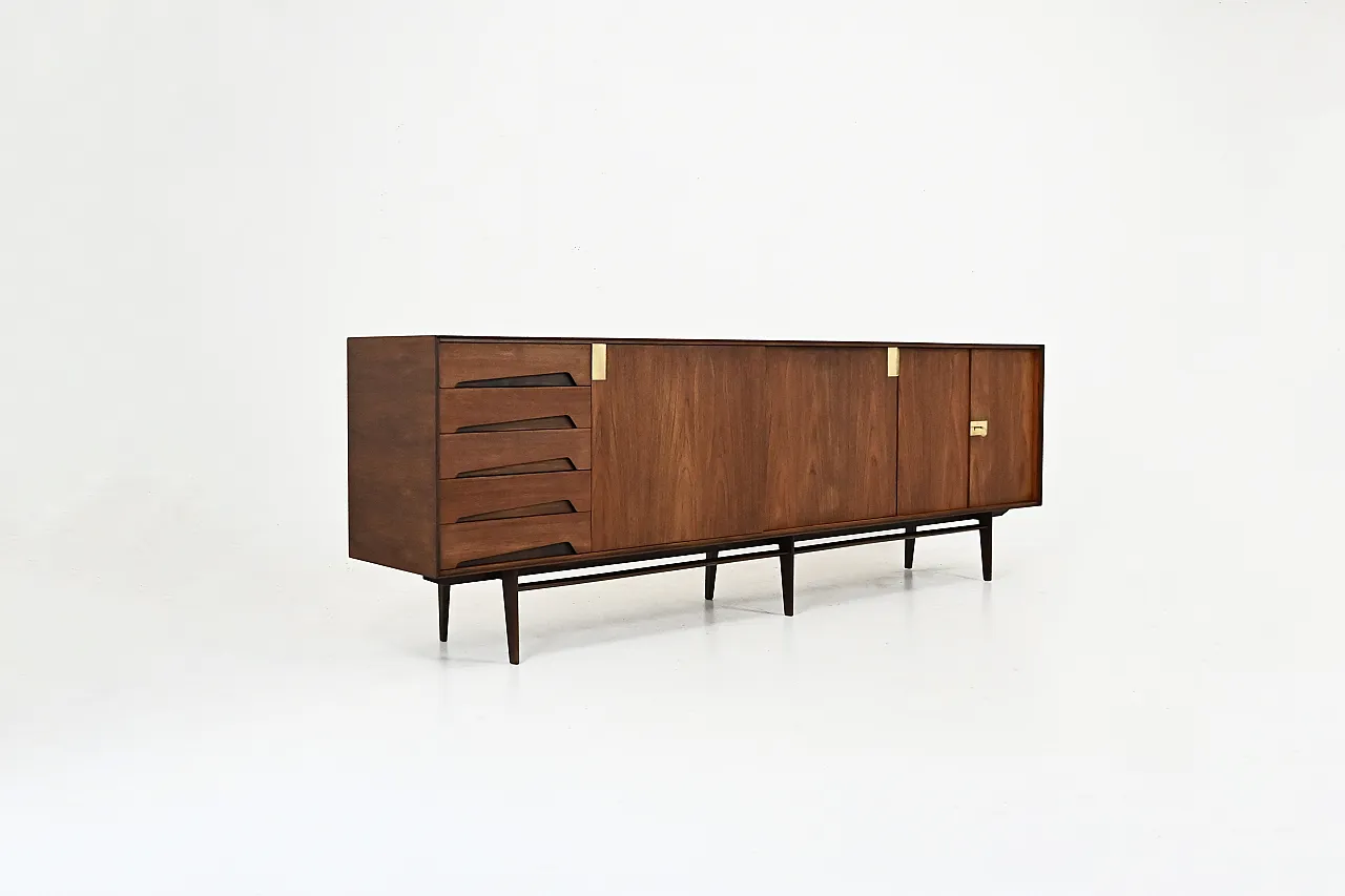 Credenza di Edmondo Palutari per Dassi Mobili Moderni, anni '60 1