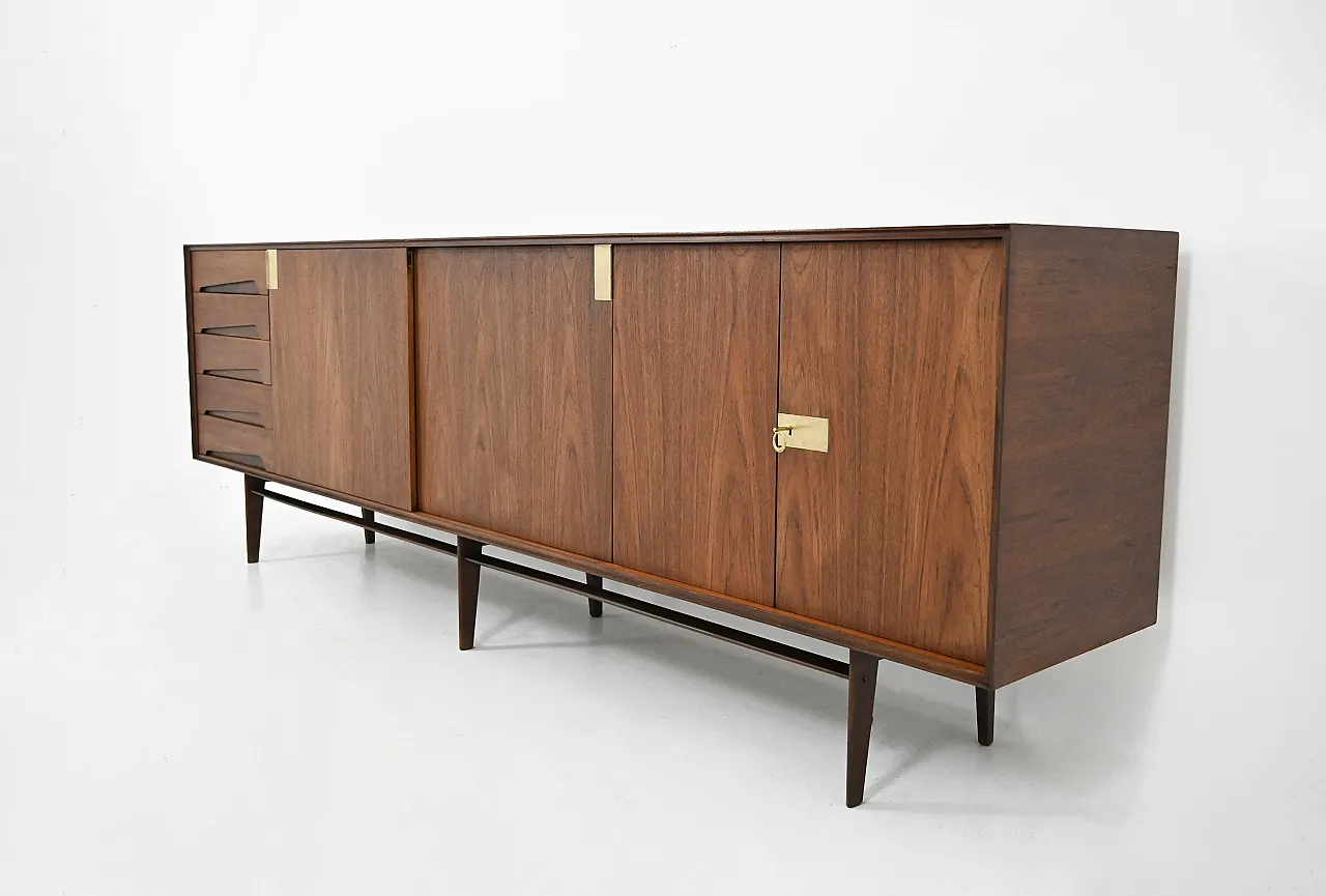 Credenza di Edmondo Palutari per Dassi Mobili Moderni, anni '60 4