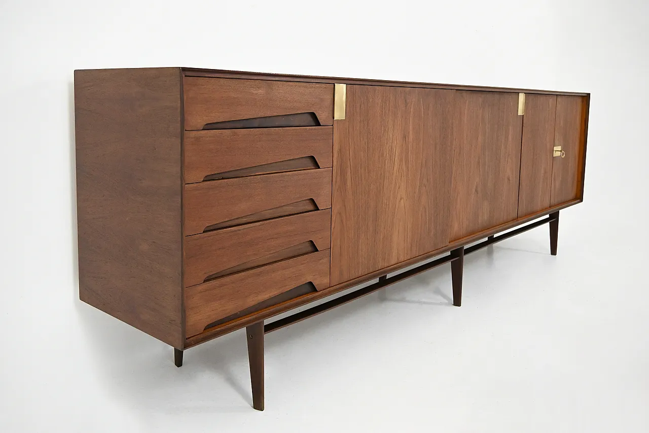 Credenza di Edmondo Palutari per Dassi Mobili Moderni, anni '60 5