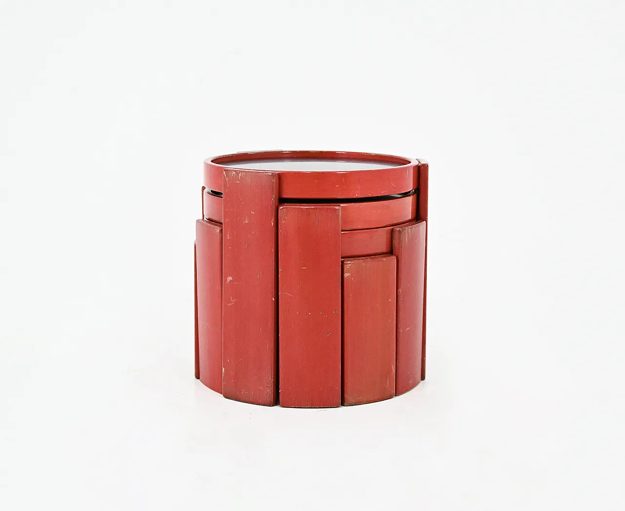 4 tavolini mod 780 di Gianfranco Frattini per Cassina, anni '60 5