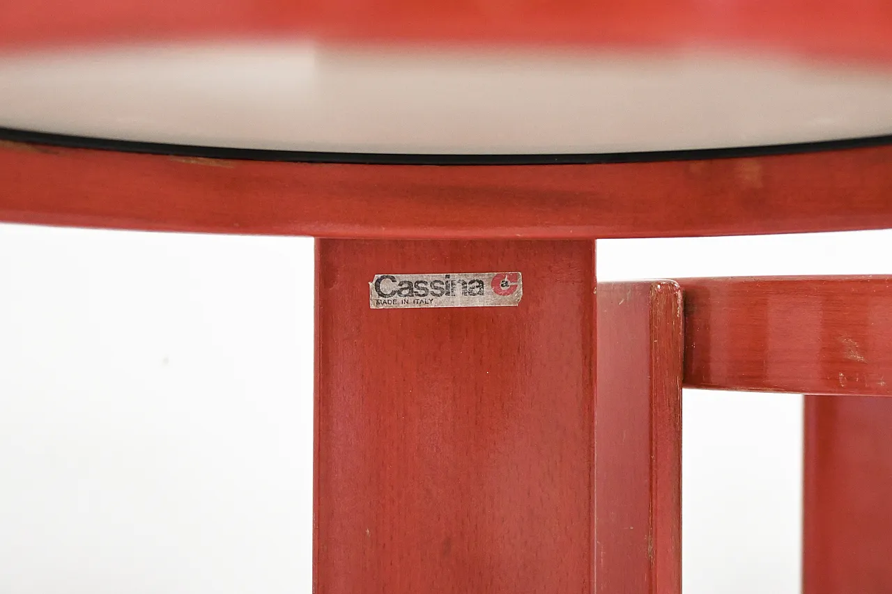 4 tavolini mod 780 di Gianfranco Frattini per Cassina, anni '60 10