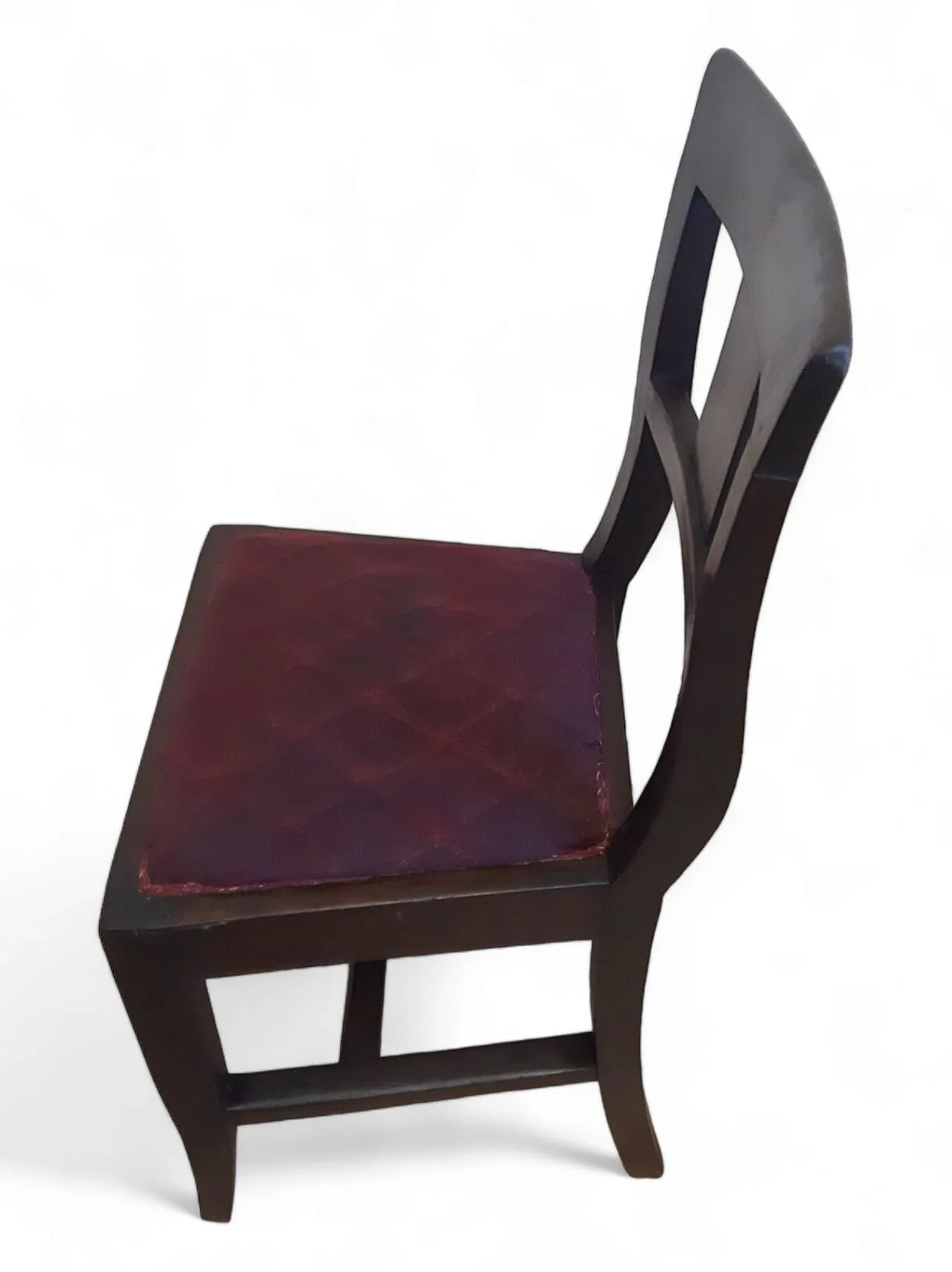 Directoire Style Chair in Walnut Wood, early 19th century 4