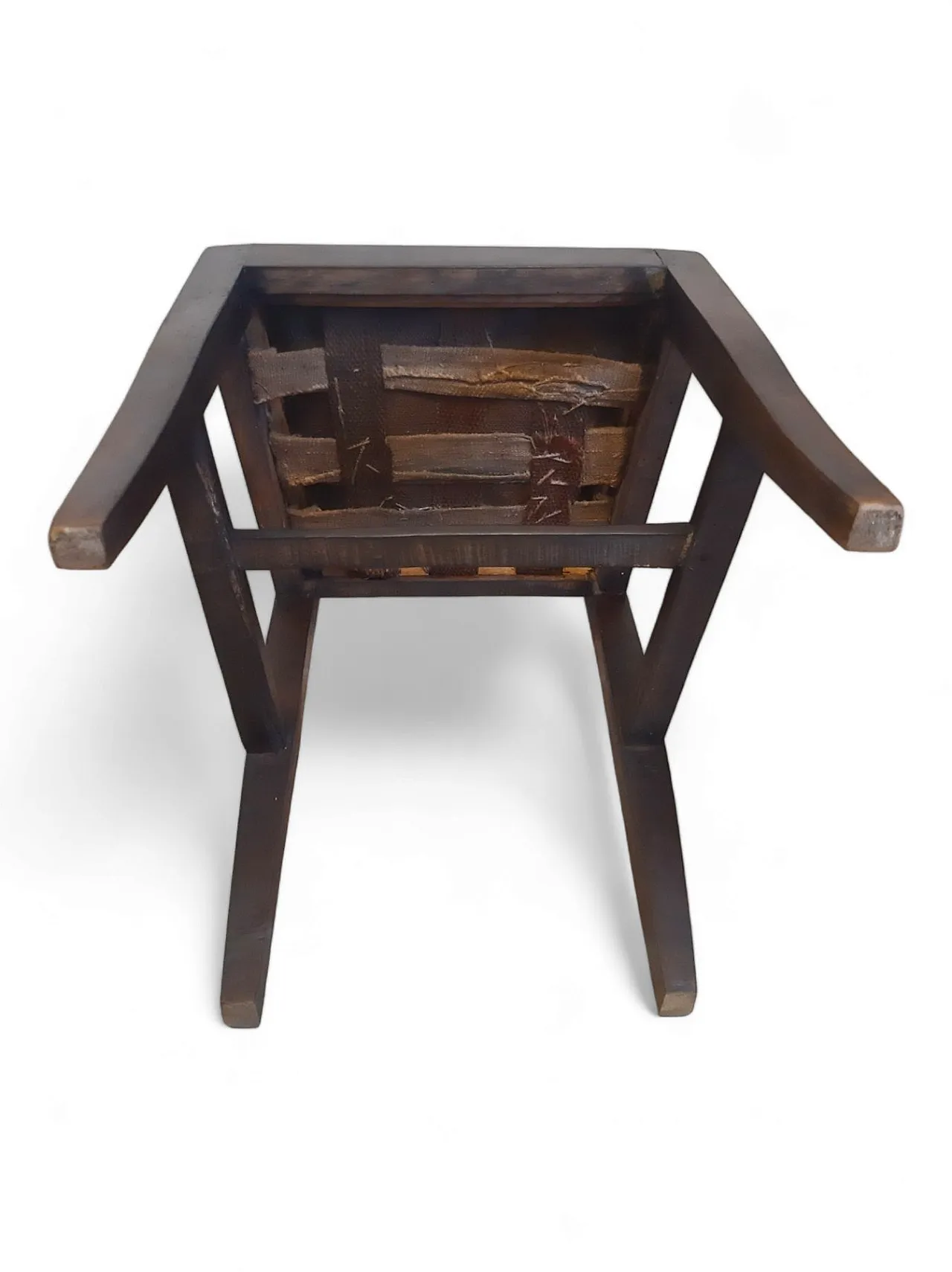 Directoire Style Chair in Walnut Wood, early 19th century 5