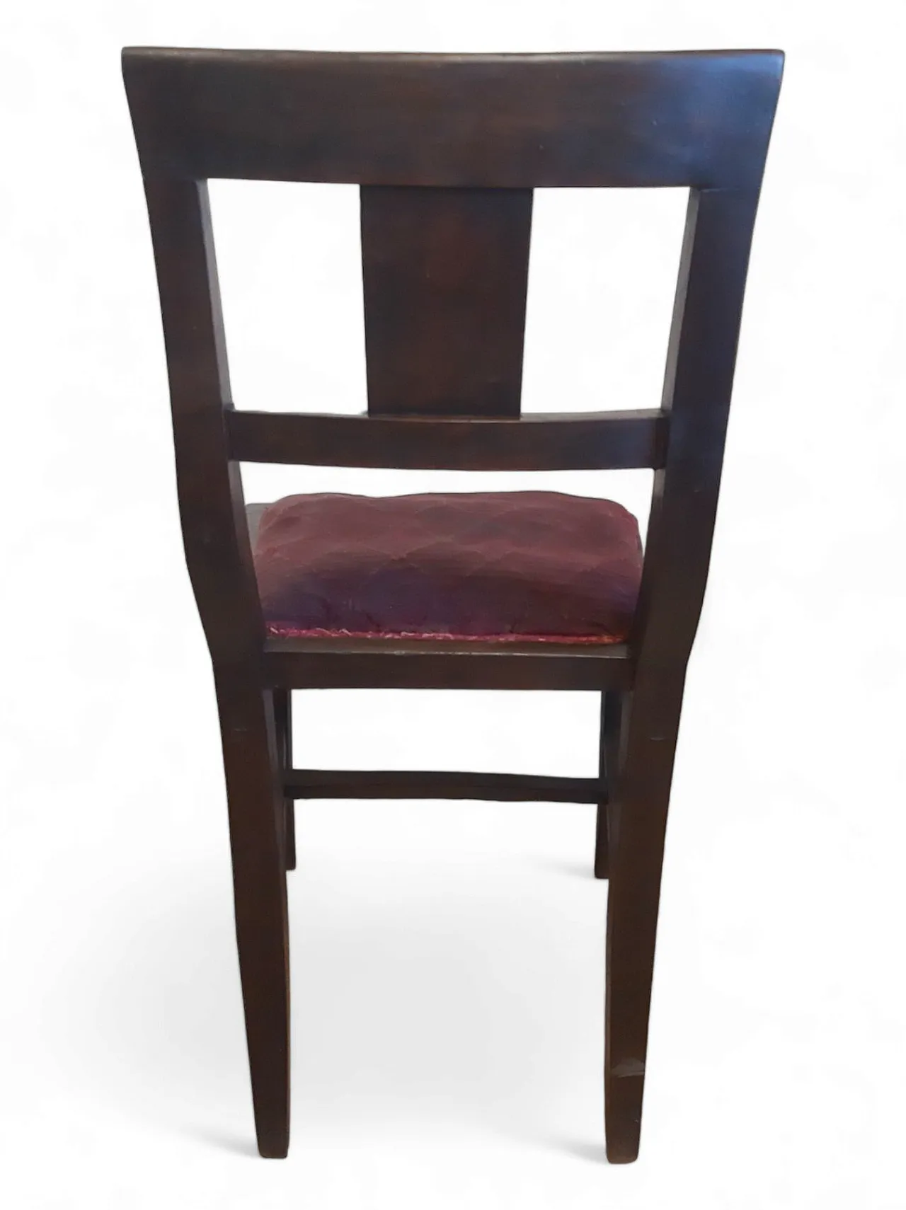 Directoire Style Chair in Walnut Wood, early 19th century 8