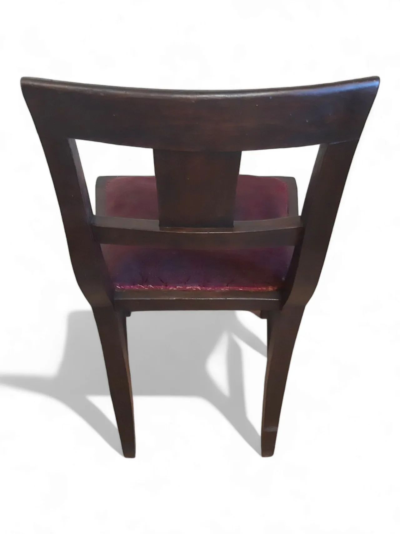Directoire Style Chair in Walnut Wood, early 19th century 9