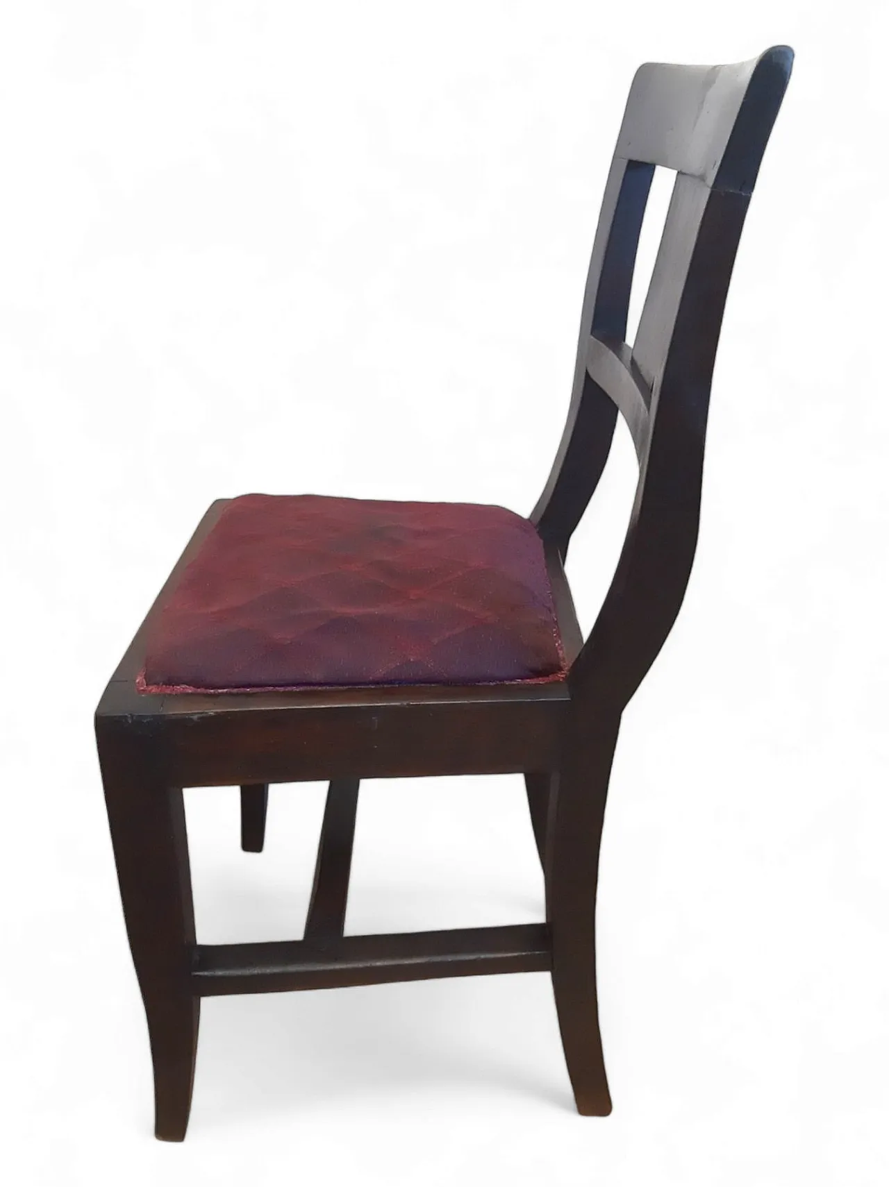 Directoire Style Chair in Walnut Wood, early 19th century 10