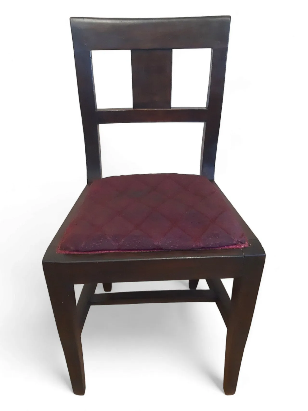 Directoire Style Chair in Walnut Wood, early 19th century 11