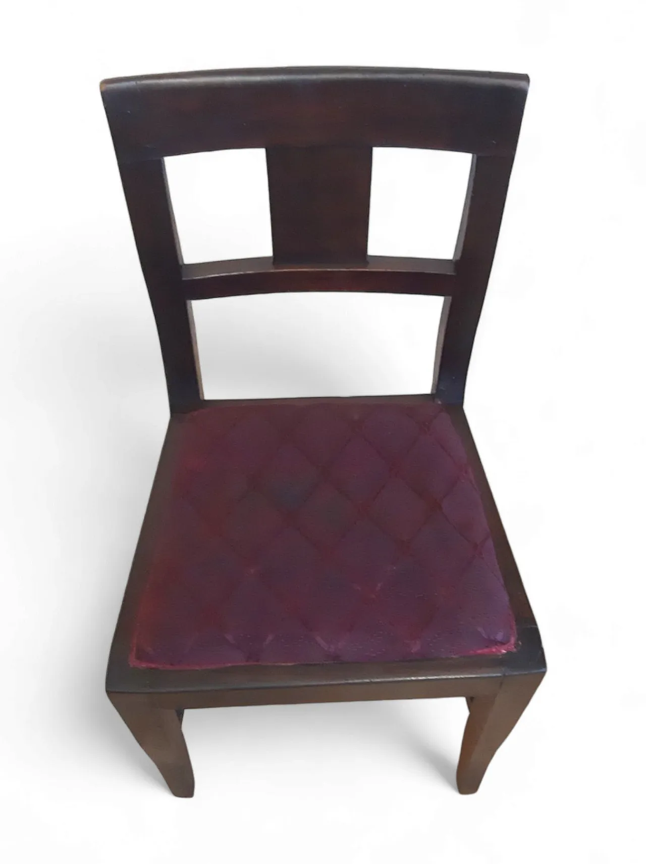 Directoire Style Chair in Walnut Wood, early 19th century 12