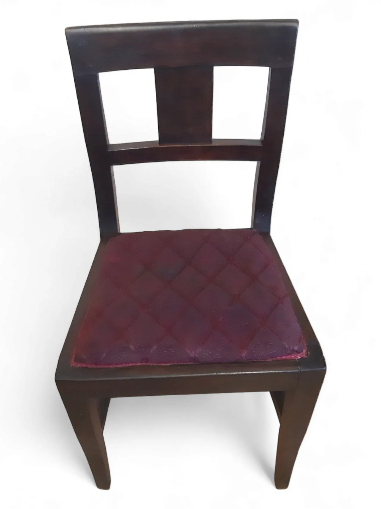 Directoire Style Chair in Walnut Wood, early 19th century 13