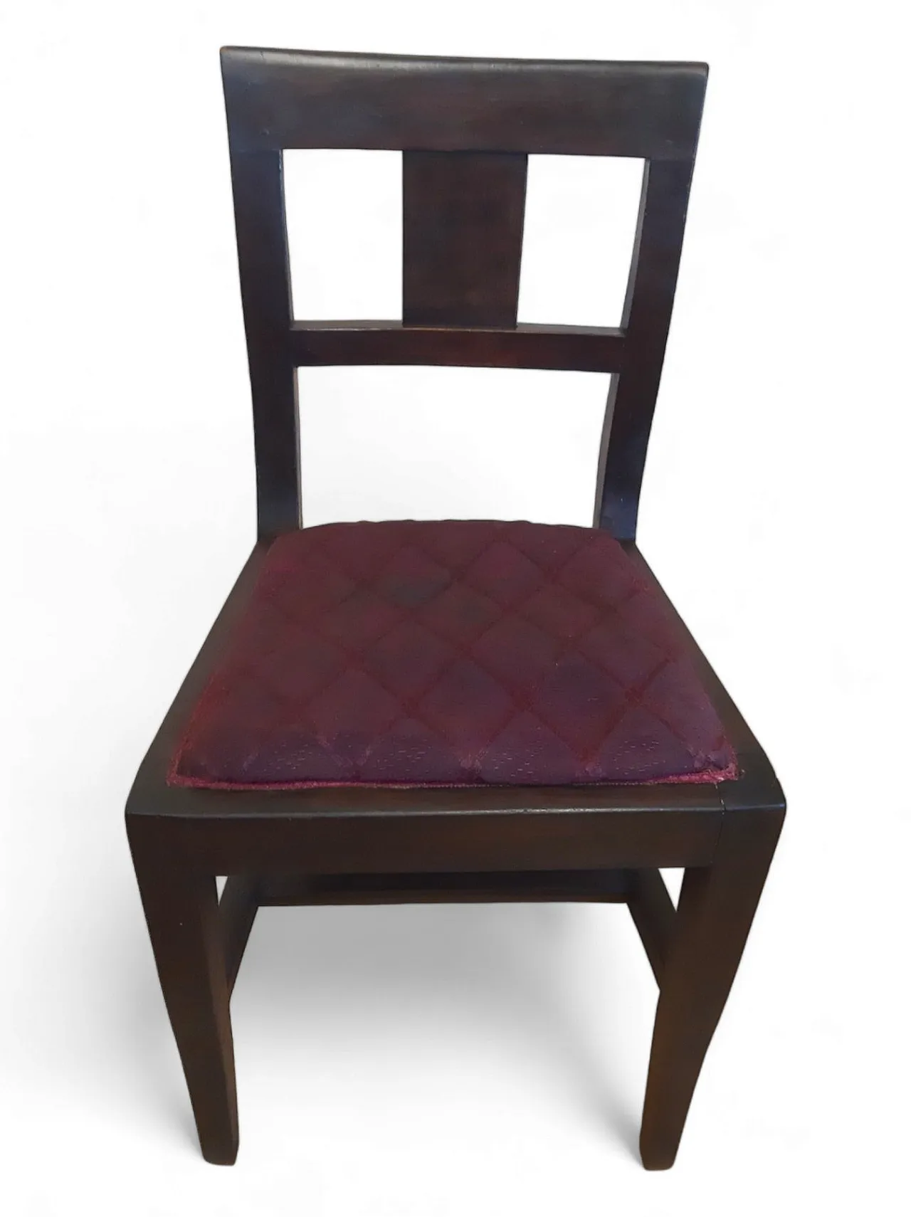 Directoire Style Chair in Walnut Wood, early 19th century 15