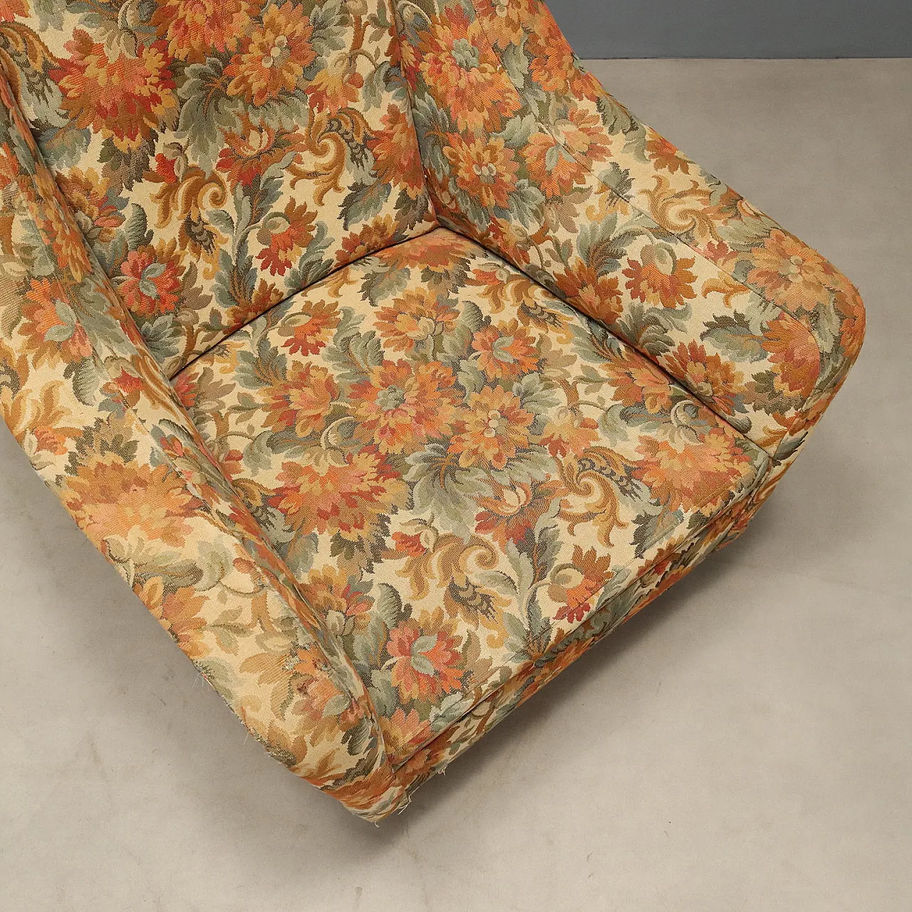 Pair of armchairs to be renovated, 1950s 8
