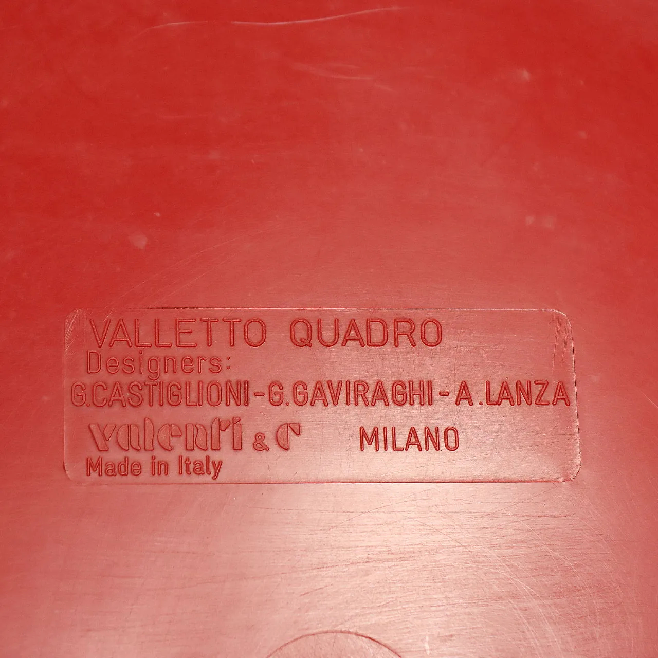 Mobiletto Valletto Quadro Valenti & C., '900 10