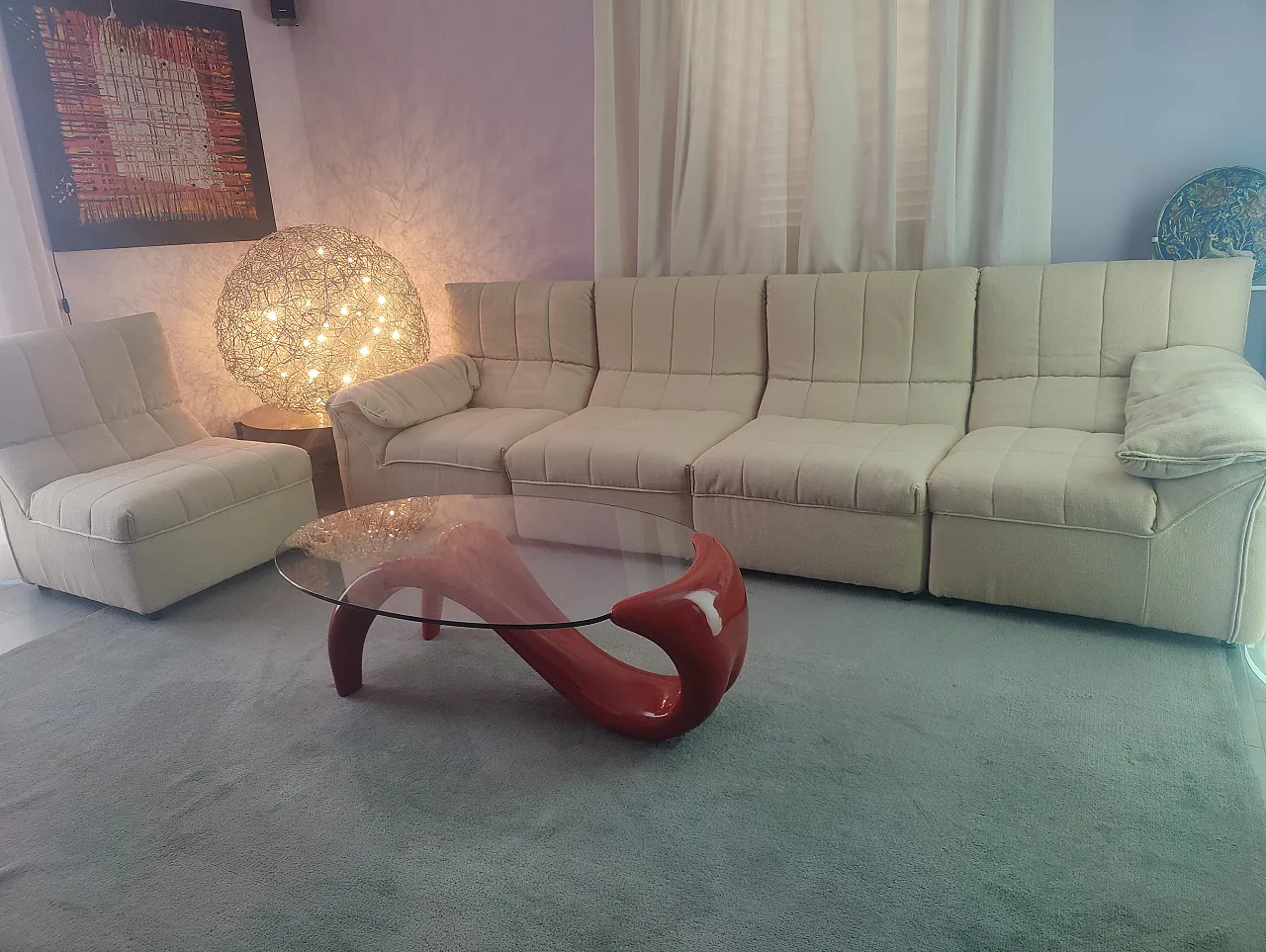 Divano di Antonio Citterio e Paolo Nava per B&B Italia, anni '70 8