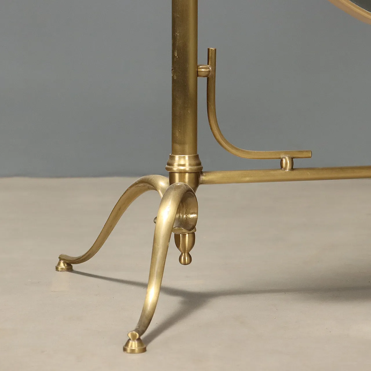Psiche in ottone con specchio basculante, '900 9