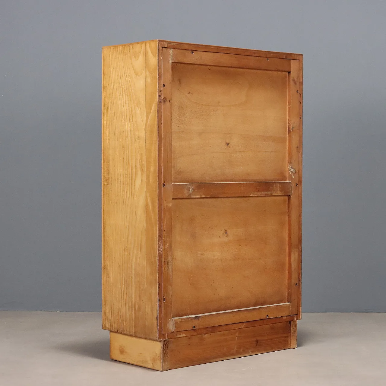 Bookcase in poplar veneer, 1950s 8
