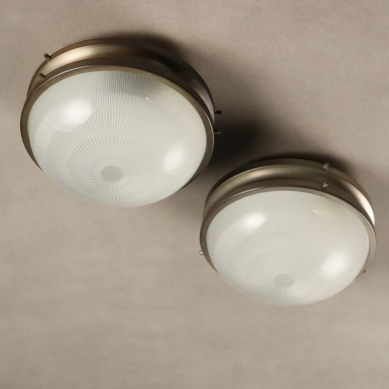 Coppia di lampade Sigma di Sergio Mazza per Artemide, anni '60 1