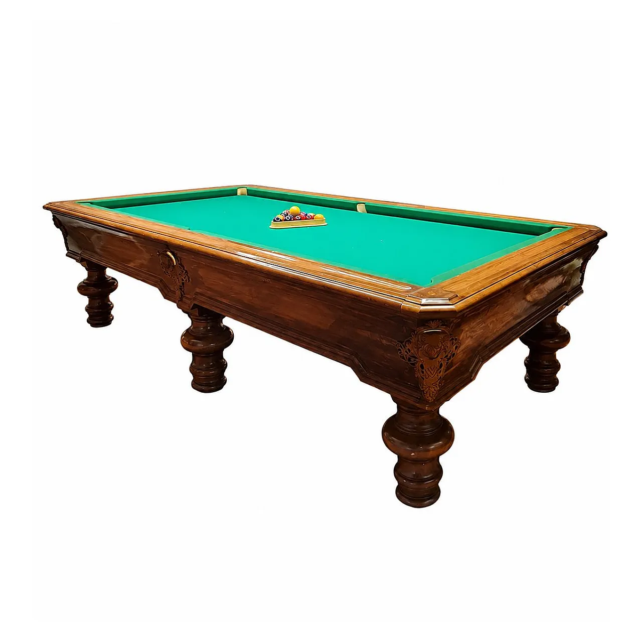 Pool table by Milan Cristoforo Pirola, 1940s 1