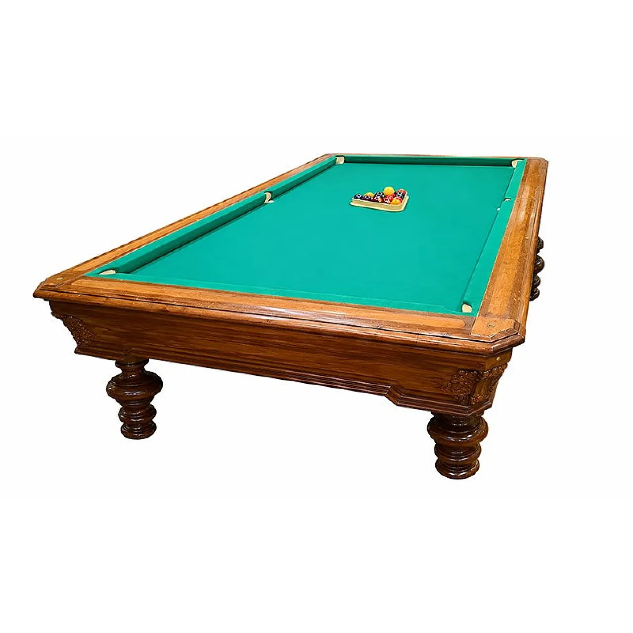 Pool table by Milan Cristoforo Pirola, 1940s 2
