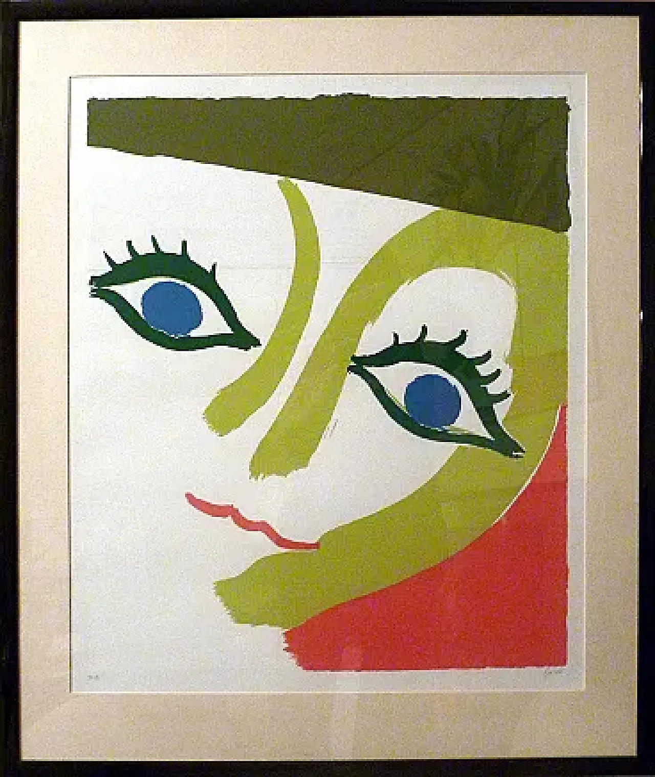 Virgilio Guidi, Prova d'Autore, litografia originale, anni '70 7