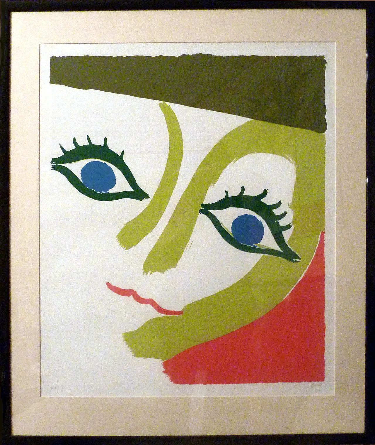 Virgilio Guidi, Prova d'Autore, litografia originale, anni '70 10