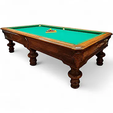 Pool table by Milan Cristoforo Pirola, 1940s