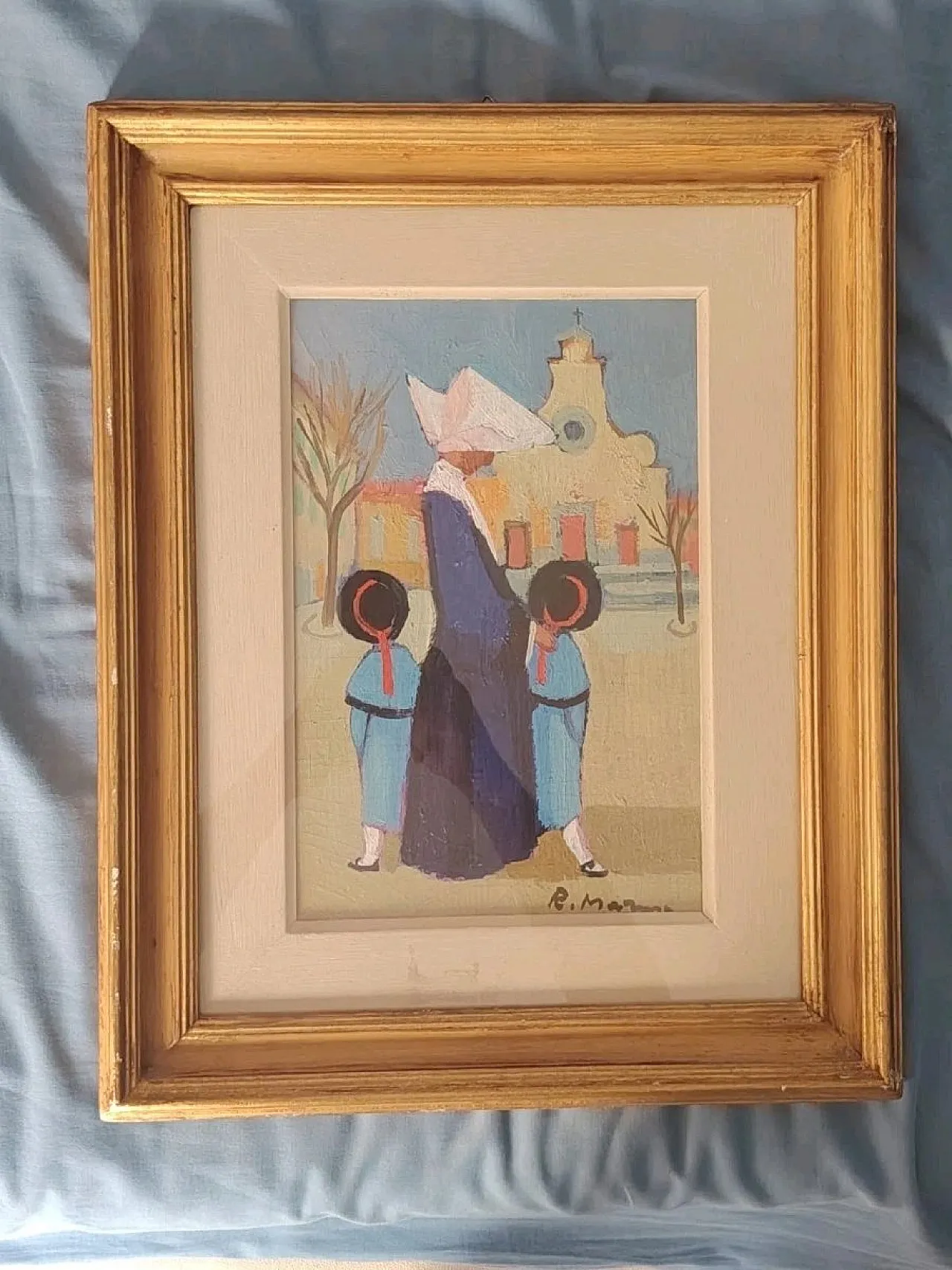 The Nuns by Rodolfo Marma, oil on canvas, 20th century 7