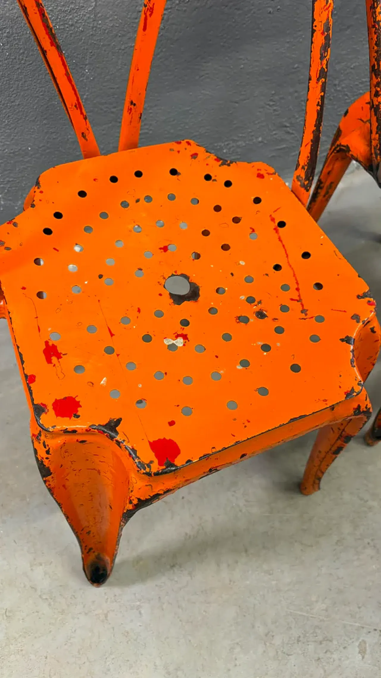6 Industrial chairs by Joseph Mathieu, 1920s 7
