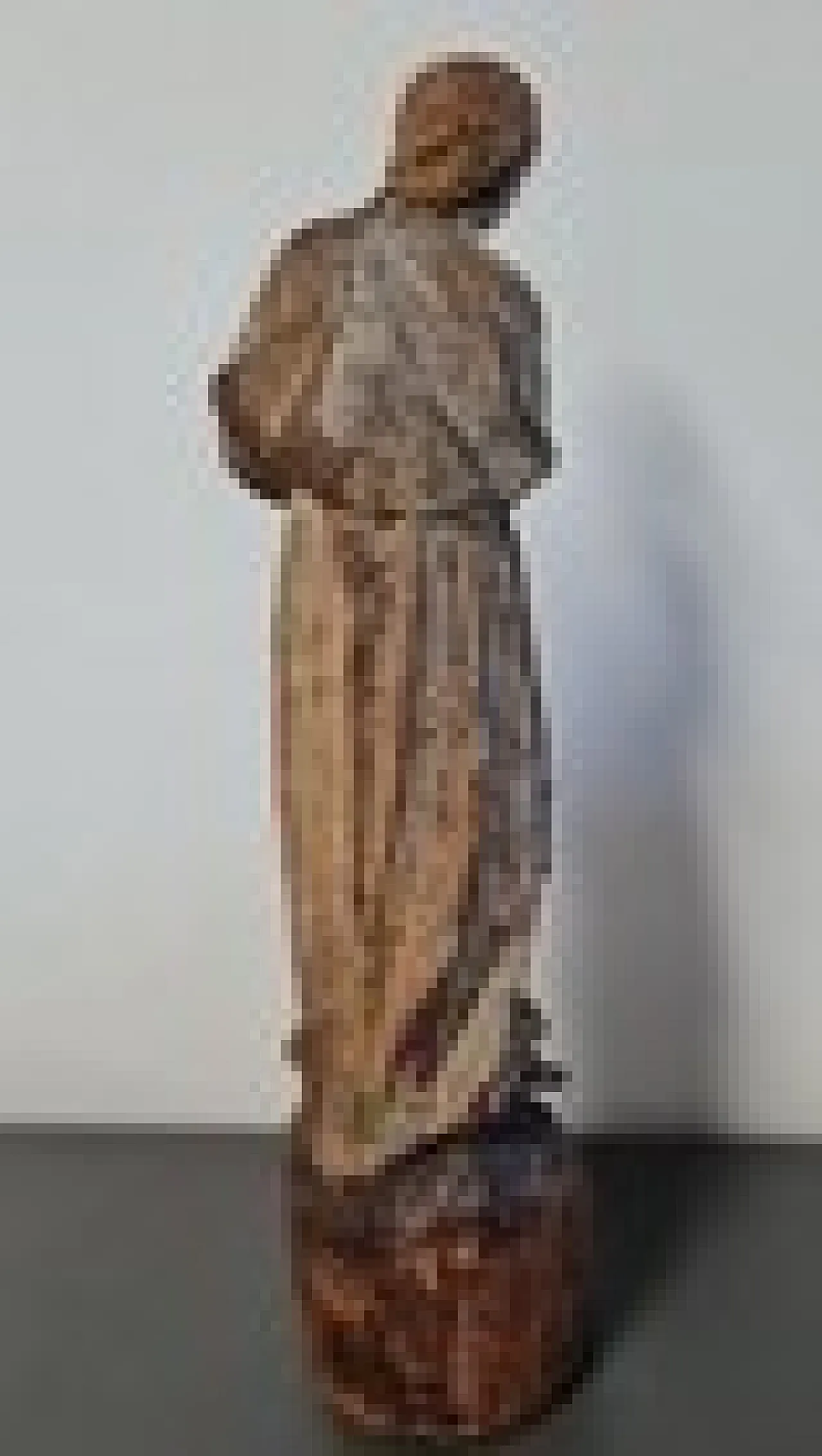Carved woode sculpture of Saint, 17th century 4