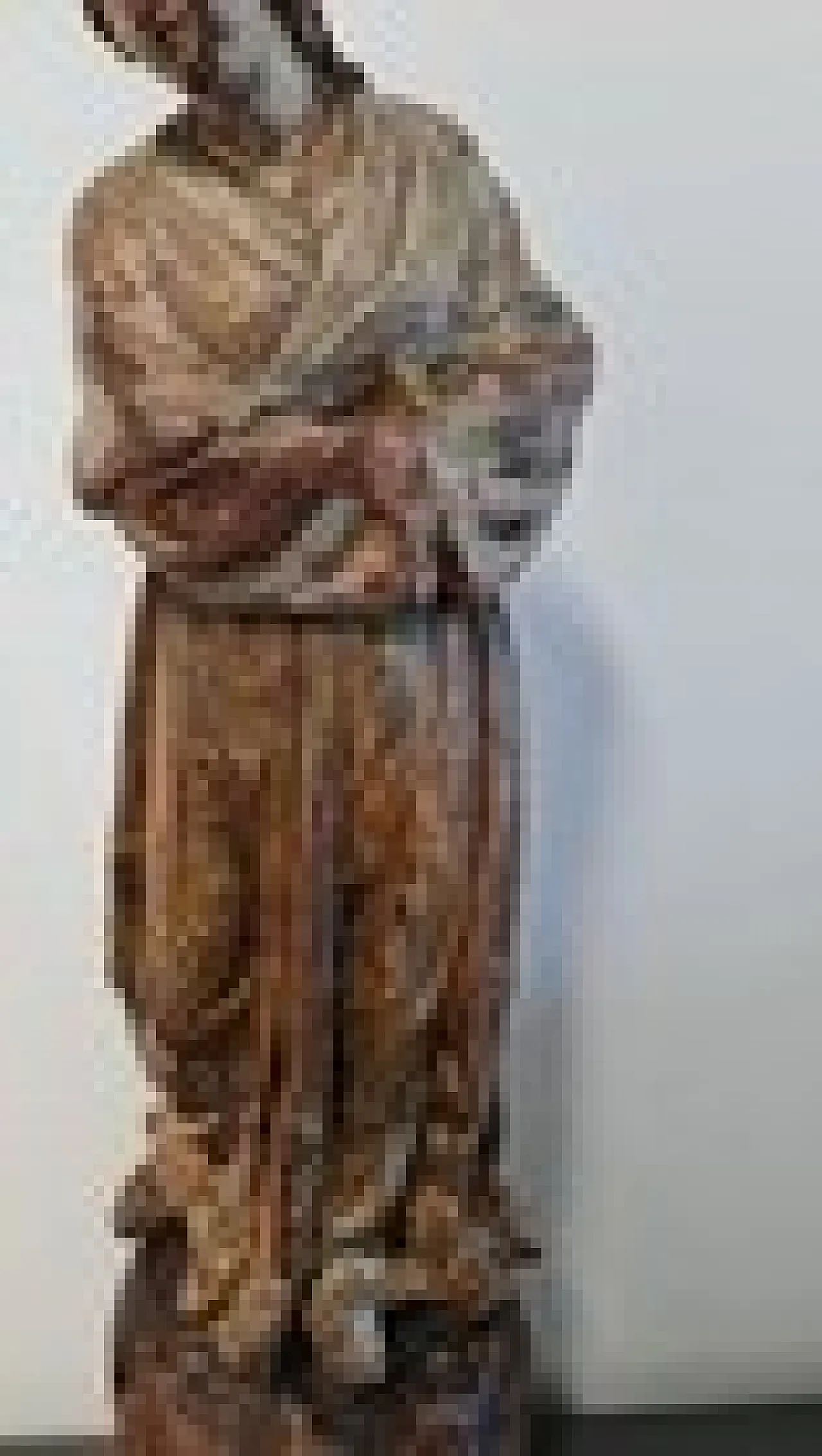 Carved woode sculpture of Saint, 17th century 6