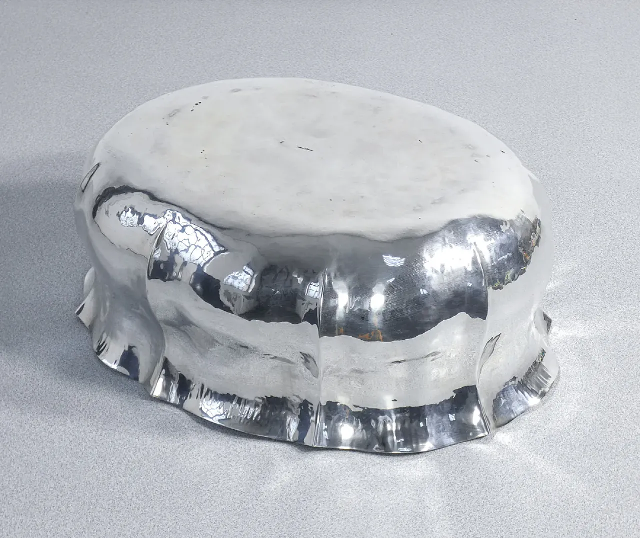 Vaso centrotavola in metallo placcato argento, '900 8