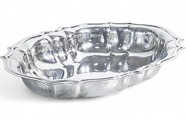 Vassoio centrotavola in metallo placcato argento, '900