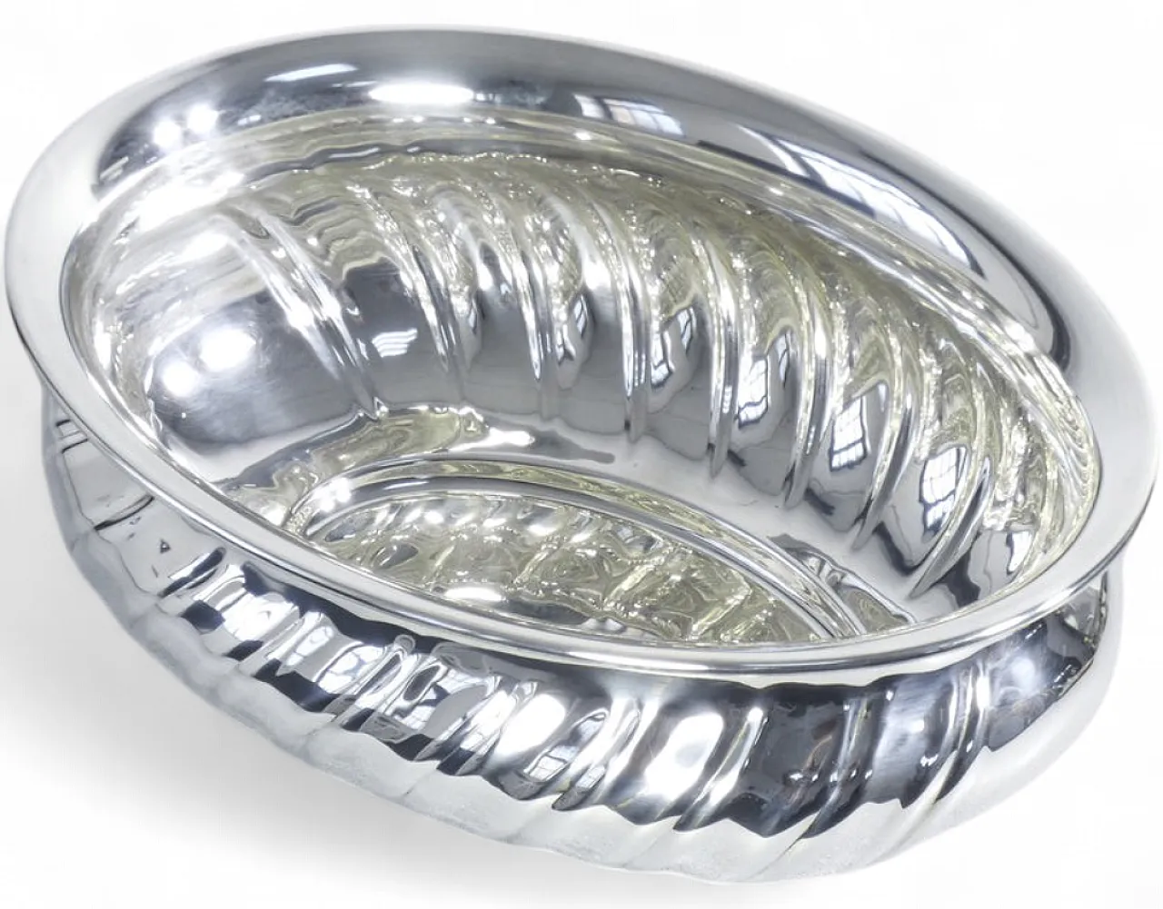 Vaso centrotavola in metallo placcato argento, '900 6